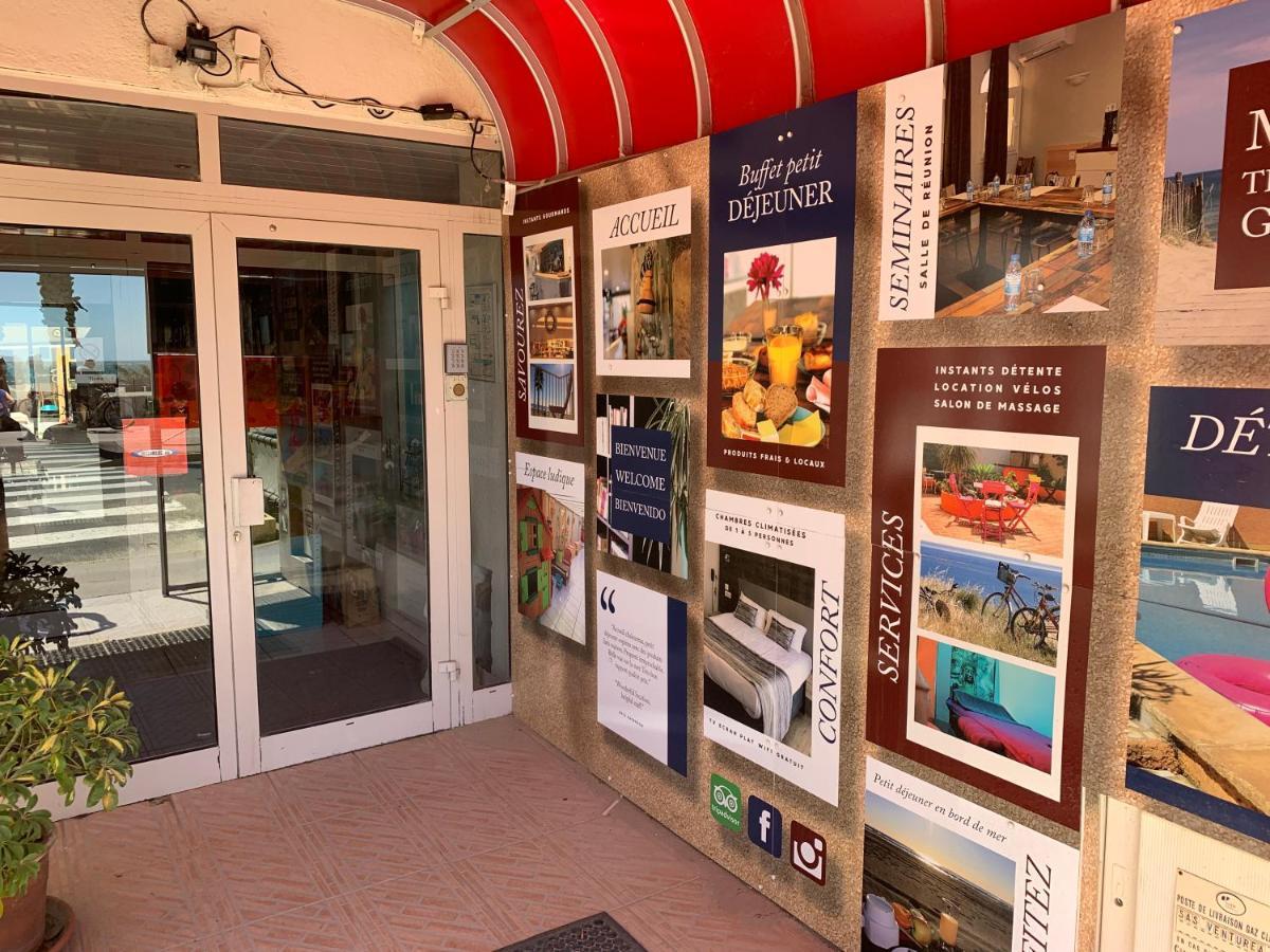 Hotel Saint Georges, Face à la mer Canet-en-Roussillon Exterior foto