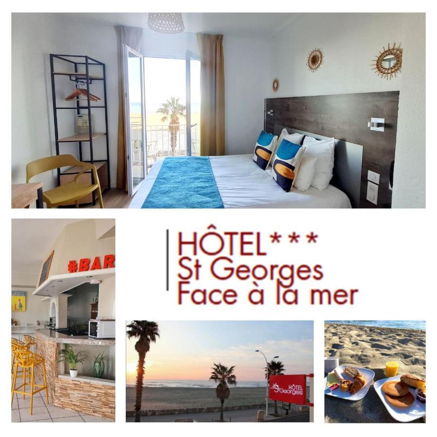 Hotel Saint Georges, Face à la mer Canet-en-Roussillon Exterior foto
