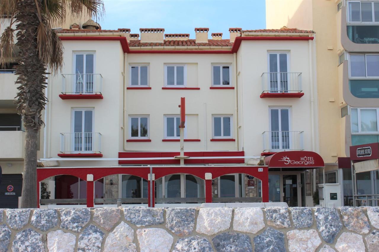 Hotel Saint Georges, Face à la mer Canet-en-Roussillon Exterior foto